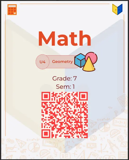 أقوي مراجعة Geometry للصف الاول الاعدادي ترم اول 2025 PDF 