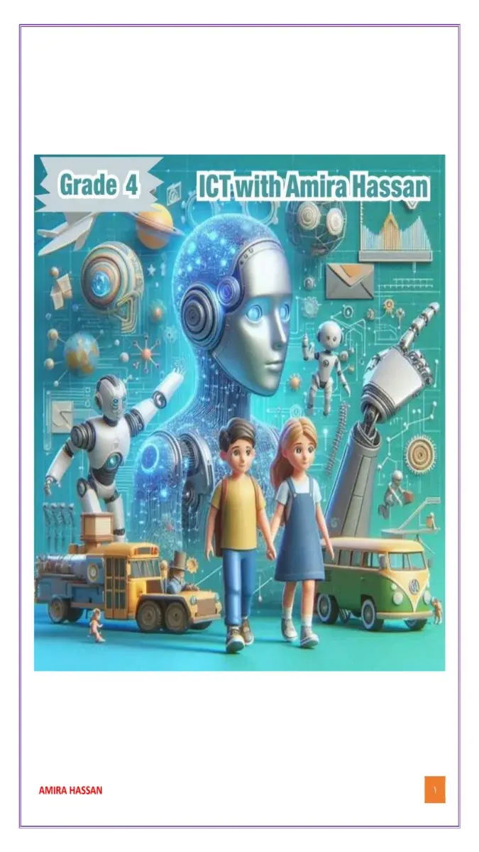 مراجعة شهر مارس ICT لغات للصف الرابع الابتدائي بالاجابات 2026 بصيغة PDF. ملف يهدف لتدريب الطلاب على المنهج المقرر وتثبيت المعلومات.