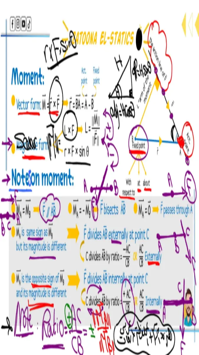 صورة غلاف مراجعة Statics للصف الثالث الثانوي لغات 2026