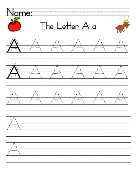 أكبر مذكرة تأسيس ارقام وحروف اللغة الانجليزية للأطفال PDF