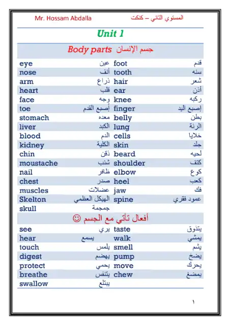 المستوى الاول من كورس تأسيس كونكت لطلاب رابعة ابتدائي - مستر حسام عبد الله