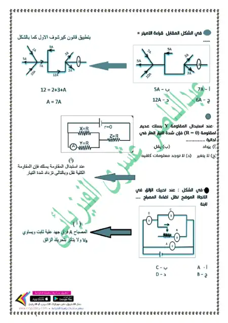 توقعات امتحان فيزياء تالتة ثانوي - اعداد مستر عبد الناصر عشري