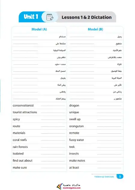 ترجمة قصة جزيرة الكنز - انجليزي اولى ثانوي ترم اول
