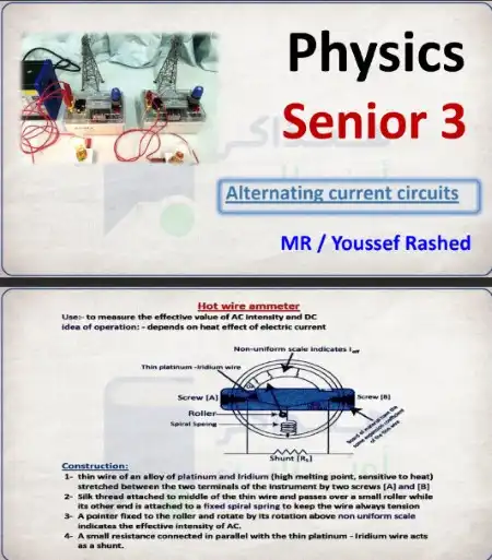 مراجعة الباب الرابع physics للصف الثالث الثانوي 2023 منصة هنذاكر اون لاين PDF