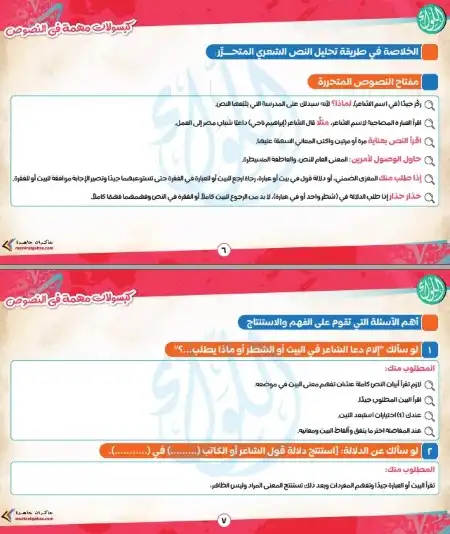 مراجعة النصوص المتحررة تالتة ثانوي 2024 مستر رضا الفاروق