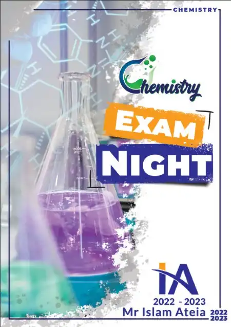 مراجعة ليلة امتحان كيمياء للصف الثالث الثانوي مستر اسلام عطية PDF